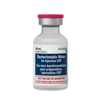 Buy bacteriostatic water Canada – Pfizer 30mL sterile vial – Panda Peptide
